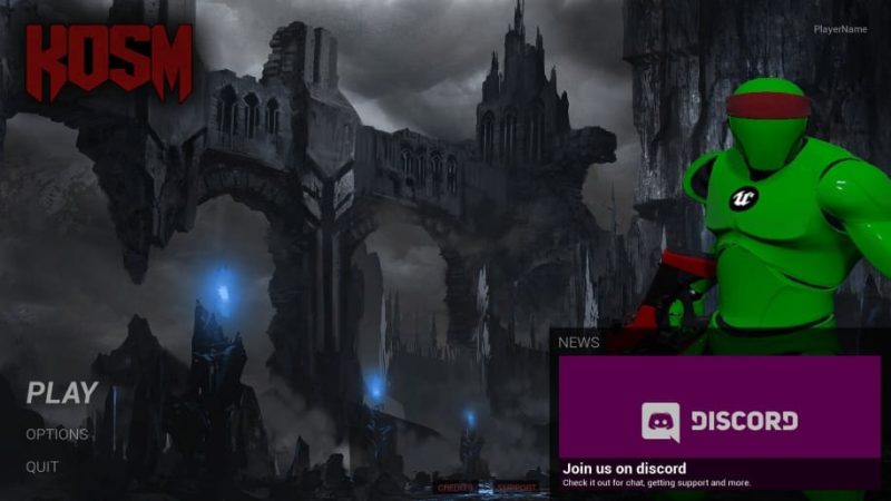 【UE资源】经典FPS游戏模板-Kosm: Classic FPS1Li-Digital Art Education1Li