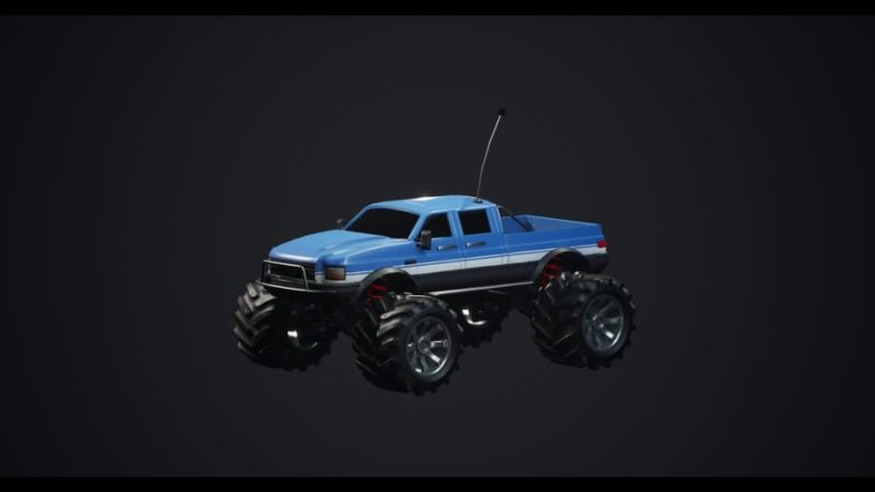 【UE资源】遥控玩具车-Drivable RC Car1Li-Digital Art Education1Li