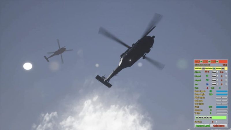 【UE资源】基于物理的直升机-Physics Based Helicopter1Li-Digital Art Education1Li