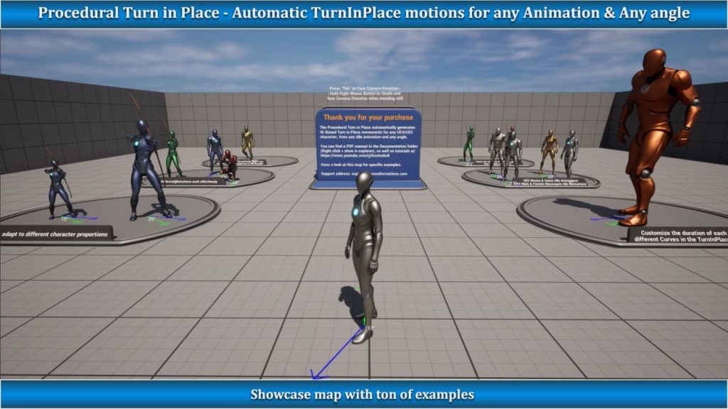 图片[1]1Li-Digital Art Education【UE资源】程序化转向系统-Procedural Turn in Place System1Li-Digital Art Education1Li