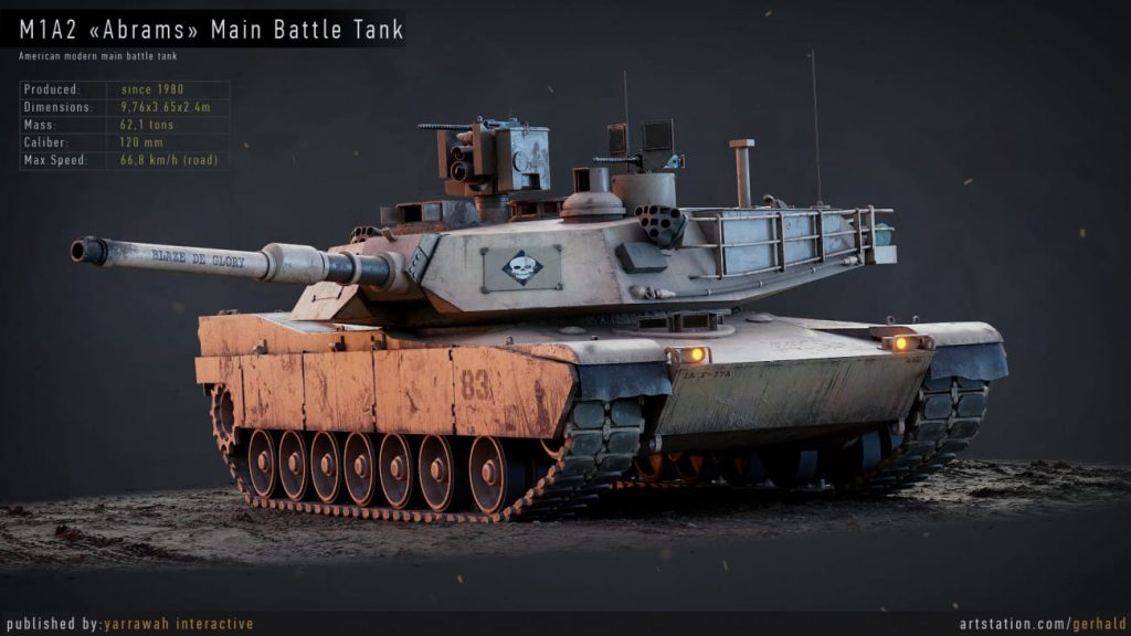 图片[4]1Li-Digital Art Education【UE资源】坦克蓝图系统-M1A2 Abrams - Advanced Tank Blueprint1Li-Digital Art Education1Li