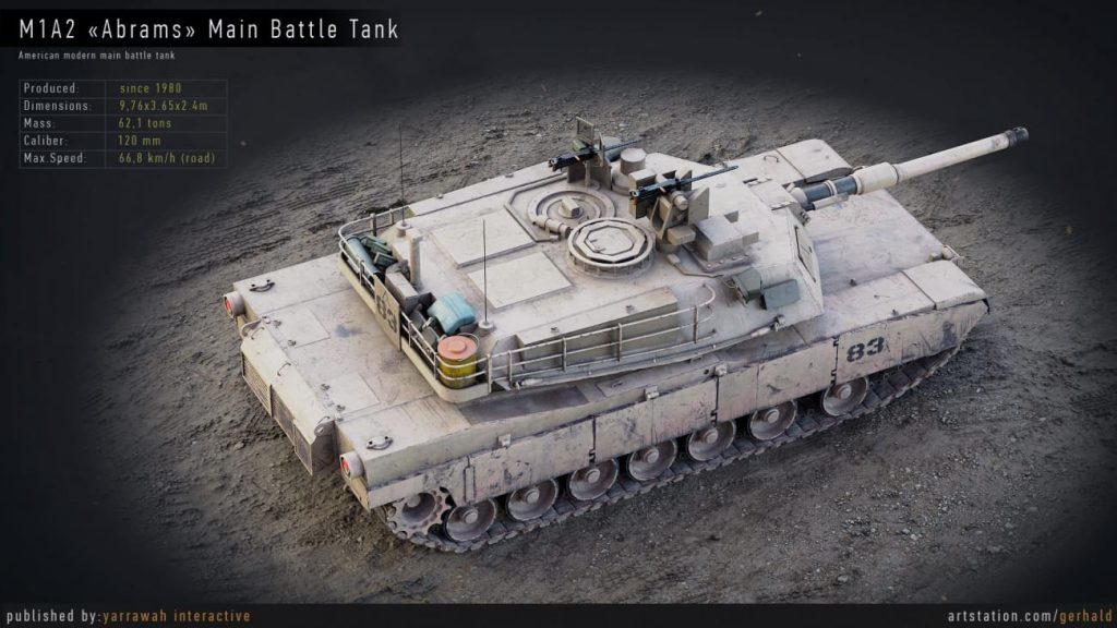 图片[3]1Li-Digital Art Education【UE资源】坦克蓝图系统-M1A2 Abrams - Advanced Tank Blueprint1Li-Digital Art Education1Li