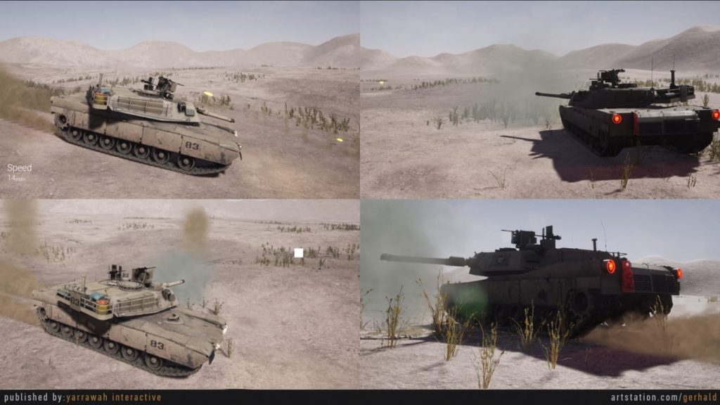 图片[8]1Li-Digital Art Education【UE资源】坦克蓝图系统-M1A2 Abrams - Advanced Tank Blueprint1Li-Digital Art Education1Li