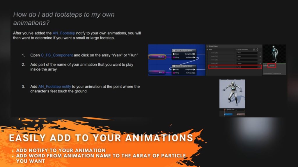 图片[4]1Li-Digital Art Education【UE资源】脚步声交互蓝图系统-Footstep Sound Component1Li-Digital Art Education1Li
