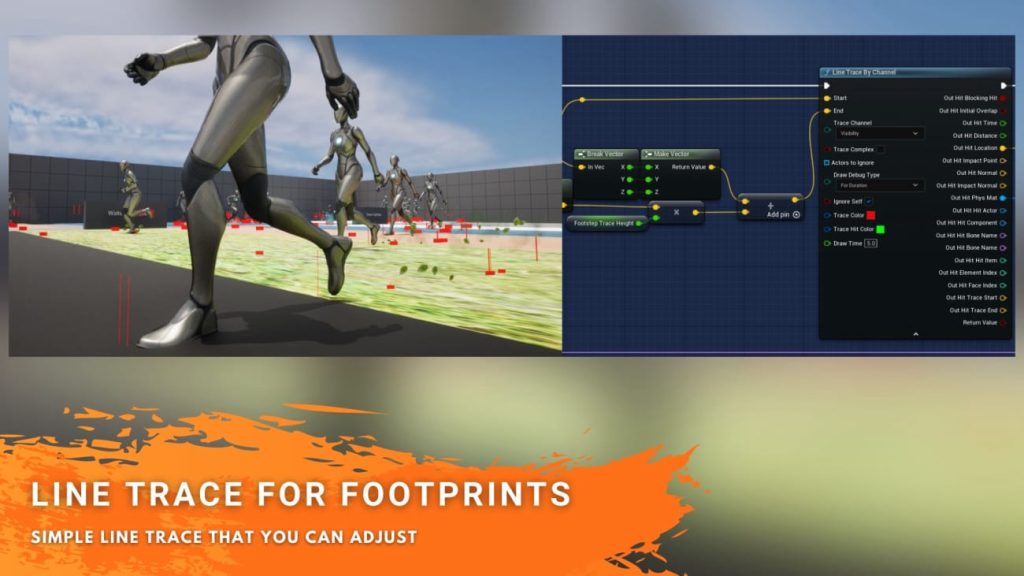 图片[6]1Li-Digital Art Education【UE资源】脚步声交互蓝图系统-Footstep Sound Component1Li-Digital Art Education1Li