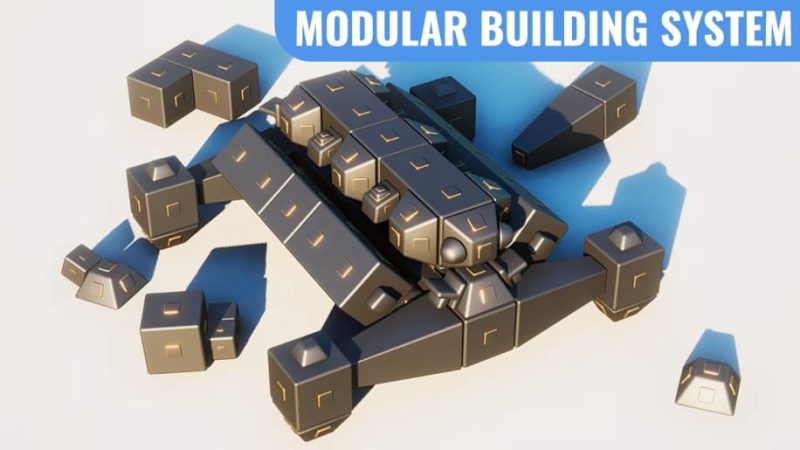 【UE资源】模块化拼接系统-Modular Building System1Li-Digital Art Education1Li