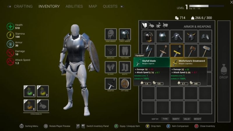 【UE资源】RPG库存和交互系统-RPG Inventory and Interaction System1Li-Digital Art Education1Li