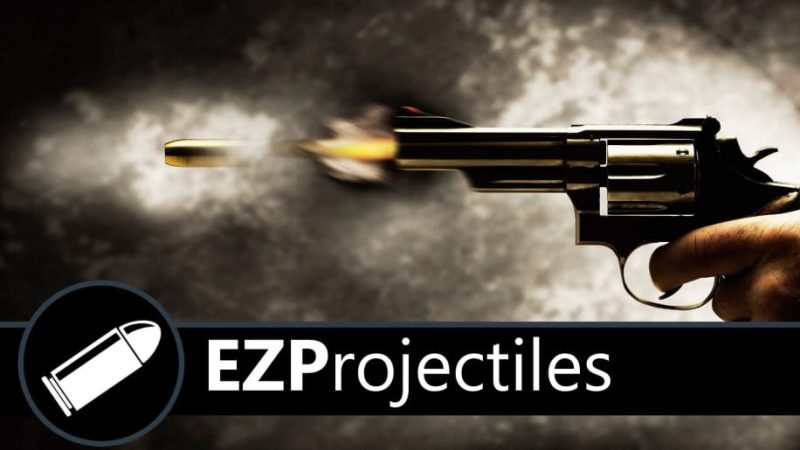 【UE资源】逼真的子弹模拟系统-EZProjectiles - Realistic Bullet Simulation1Li-Digital Art Education1Li