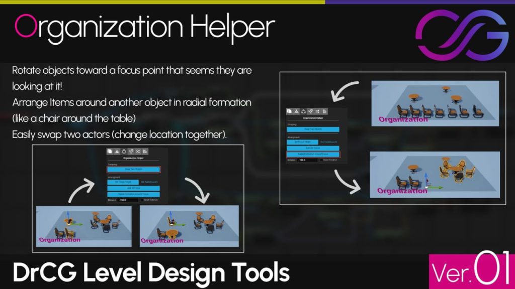 图片[6]1Li-Digital Art Education【UE资源】关卡设计工具包-Level Design Tools - DrCG Assistant Helper Toolkit (Distribute, Align, Array)1Li-Digital Art Education1Li