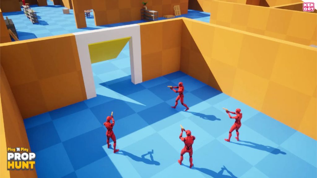 图片[3]1Li-Digital Art Education【UE资源】躲猫猫多人游戏模板-Prop Hunt - Multiplayer Blueprint Game Template - Hide and Seek - By Kekdot1Li-Digital Art Education1Li