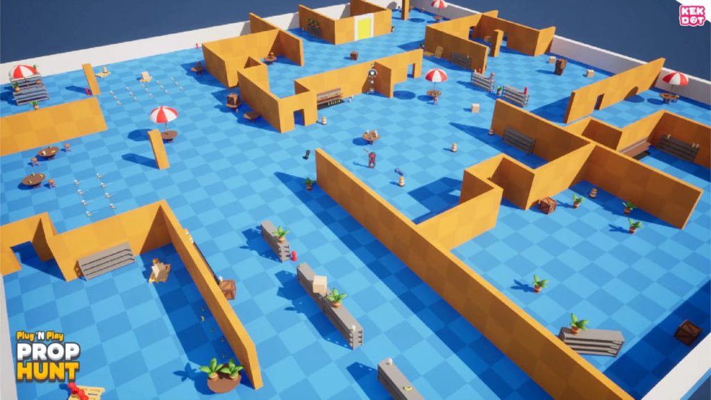 图片[4]1Li-Digital Art Education【UE资源】躲猫猫多人游戏模板-Prop Hunt - Multiplayer Blueprint Game Template - Hide and Seek - By Kekdot1Li-Digital Art Education1Li