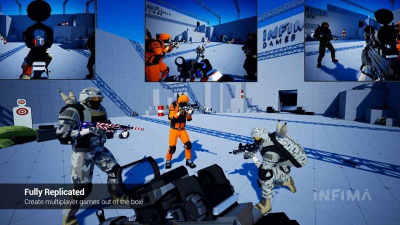 【UE资源】风格化射击游戏资源包V5.0-Low Poly Shooter Pack v5.01Li-Digital Art Education1Li