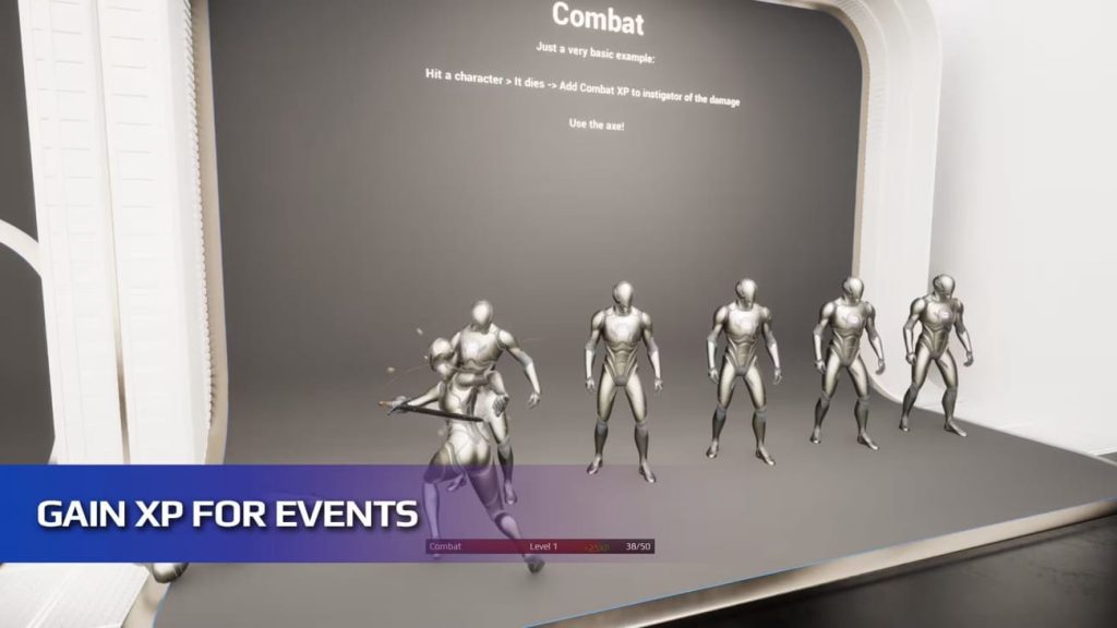 图片[2]1Li-Digital Art Education【UE资源】游戏角色属性系统-Hyper Skill Level Manager v21Li-Digital Art Education1Li