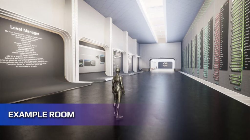 图片[4]1Li-Digital Art Education【UE资源】游戏角色属性系统-Hyper Skill Level Manager v21Li-Digital Art Education1Li