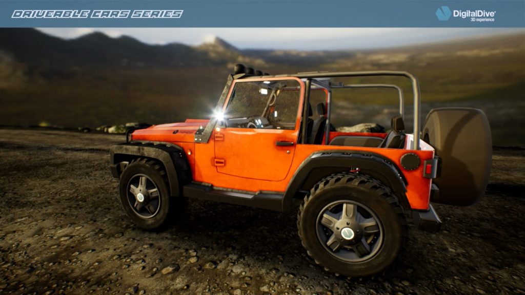 图片[4]1Li-Digital Art Education【UE资源】可驾驶的越野汽车-Drivable Cars: 4x4 Off Road Four Wheel Drive Car1Li-Digital Art Education1Li