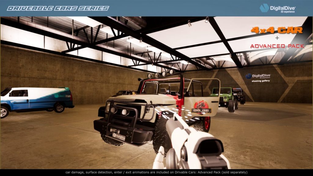 图片[13]1Li-Digital Art Education【UE资源】可驾驶的越野汽车-Drivable Cars: 4x4 Off Road Four Wheel Drive Car1Li-Digital Art Education1Li