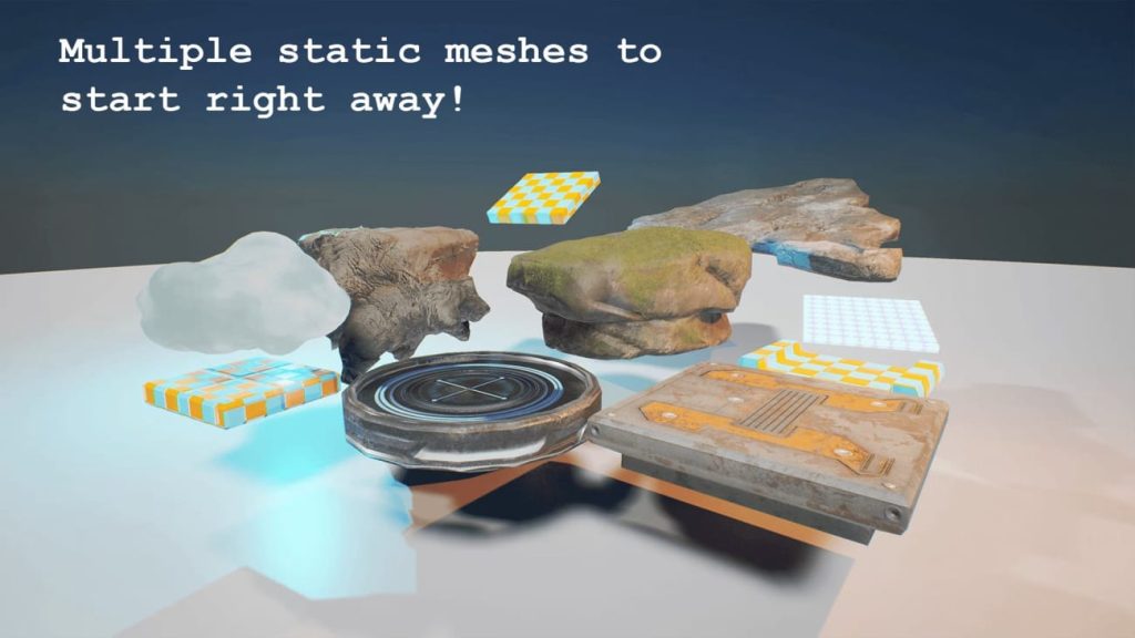 图片[3]1Li-Digital Art Education【UE资源】游戏飞行平台包-Ready Platforms1Li-Digital Art Education1Li