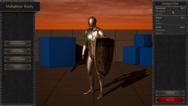 【UE资源】《暗黑破坏神》风格高级模板-Top-Down RPG Template1Li-Digital Art Education1Li