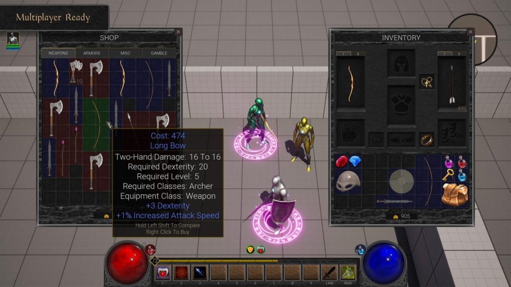 图片[2]1Li-Digital Art Education【UE资源】《暗黑破坏神》风格高级模板-Top-Down RPG Template1Li-Digital Art Education1Li