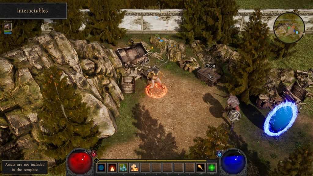 图片[3]1Li-Digital Art Education【UE资源】《暗黑破坏神》风格高级模板-Top-Down RPG Template1Li-Digital Art Education1Li