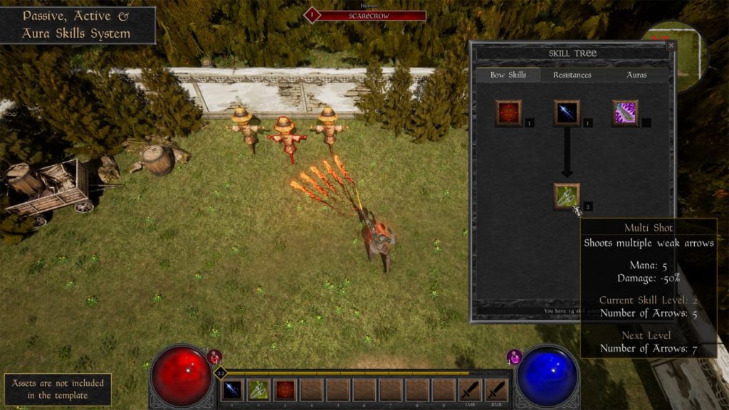 图片[6]1Li-Digital Art Education【UE资源】《暗黑破坏神》风格高级模板-Top-Down RPG Template1Li-Digital Art Education1Li