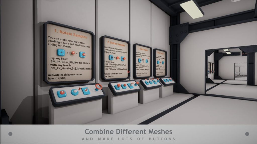 图片[1]1Li-Digital Art Education【UE资源】按钮交互蓝图包-Button Prototype Kit1Li-Digital Art Education1Li