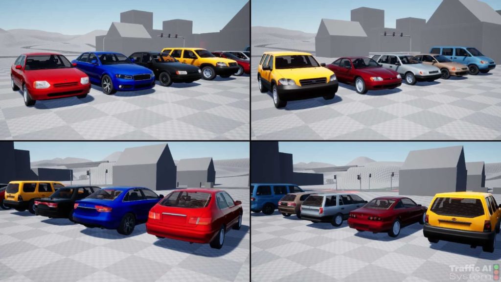 图片[2]1Li-Digital Art Education【UE资源】人工智能交通系统-Traffic AI System1Li-Digital Art Education1Li