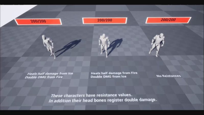 【UE资源】角色血条系统-Health And Damage System1Li-Digital Art Education1Li