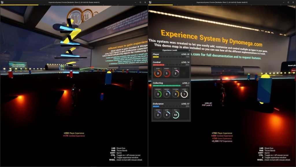 图片[3]1Li-Digital Art Education【UE资源】多人游戏体验系统-Experience System1Li-Digital Art Education1Li