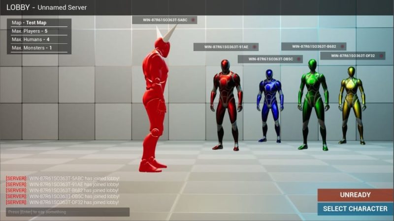 【UE资源】多人恐怖游戏模板-Asymmetric Multiplayer Horror1Li-Digital Art Education1Li