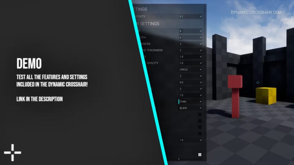 图片[1]1Li-Digital Art Education【UE资源】动态十字准心部件-Dynamic Crosshair Widget1Li-Digital Art Education1Li