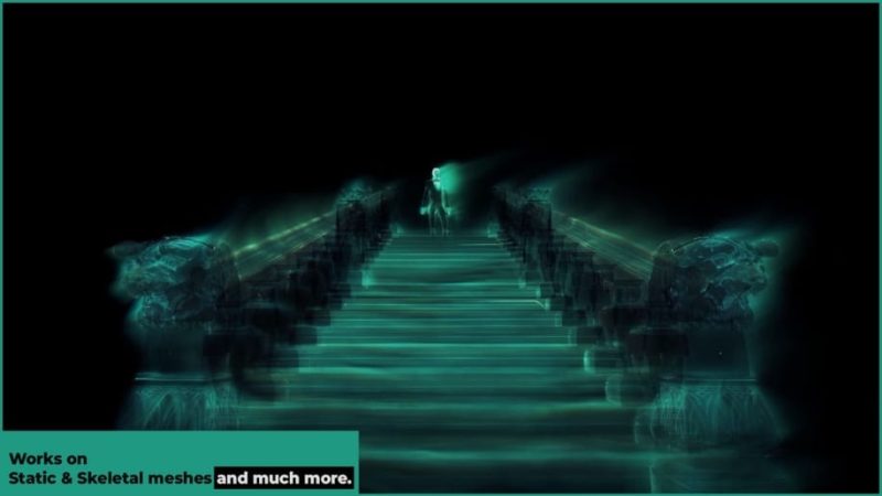 【UE资源】鬼影特效材质效果-Ghost Effect & Material1Li-Digital Art Education1Li