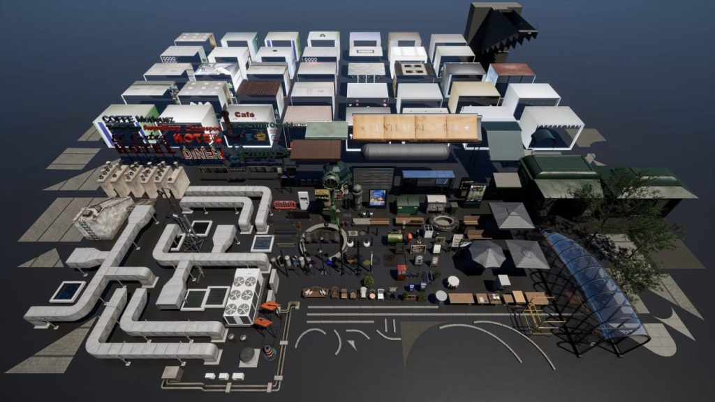 图片[3]1Li-Digital Art Education【UE资源】建筑模型合集包-Archmodels for UE5 vol. 81Li-Digital Art Education1Li