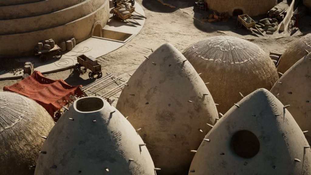 图片[5]1Li-Digital Art Education【UE资源】沙漠村庄场景-Desert Dome-Landscape1Li-Digital Art Education1Li