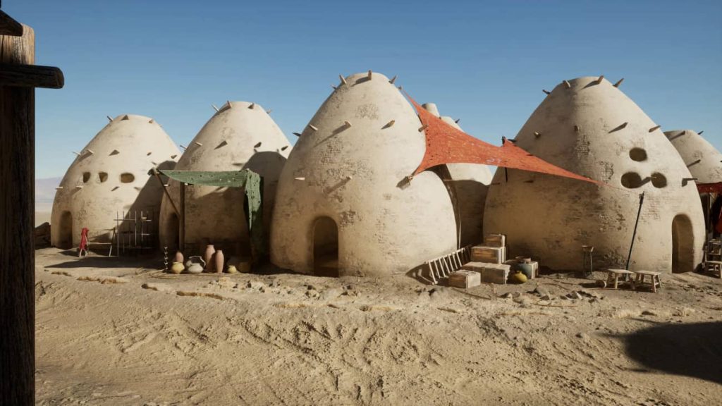 图片[4]1Li-Digital Art Education【UE资源】沙漠村庄场景-Desert Dome-Landscape1Li-Digital Art Education1Li