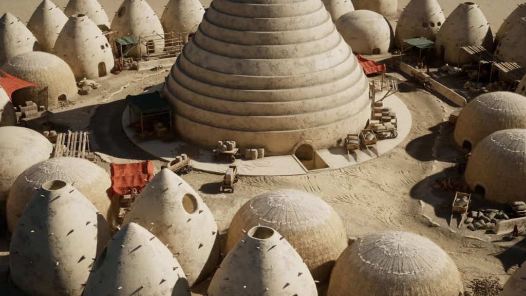 图片[8]1Li-Digital Art Education【UE资源】沙漠村庄场景-Desert Dome-Landscape1Li-Digital Art Education1Li