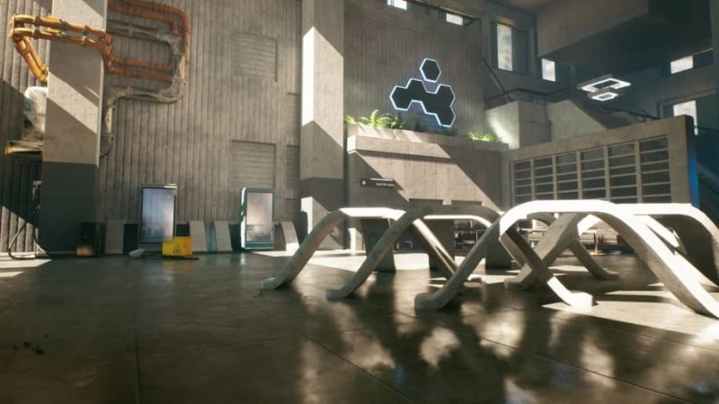 【UE资源】办公室建筑场景-Brutalist Architecture Office1Li-Digital Art Education1Li