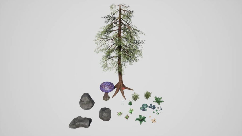 图片[3]1Li-Digital Art Education【UE资源】幻想森林环境-Fantasy Forest - Forest Environment1Li-Digital Art Education1Li