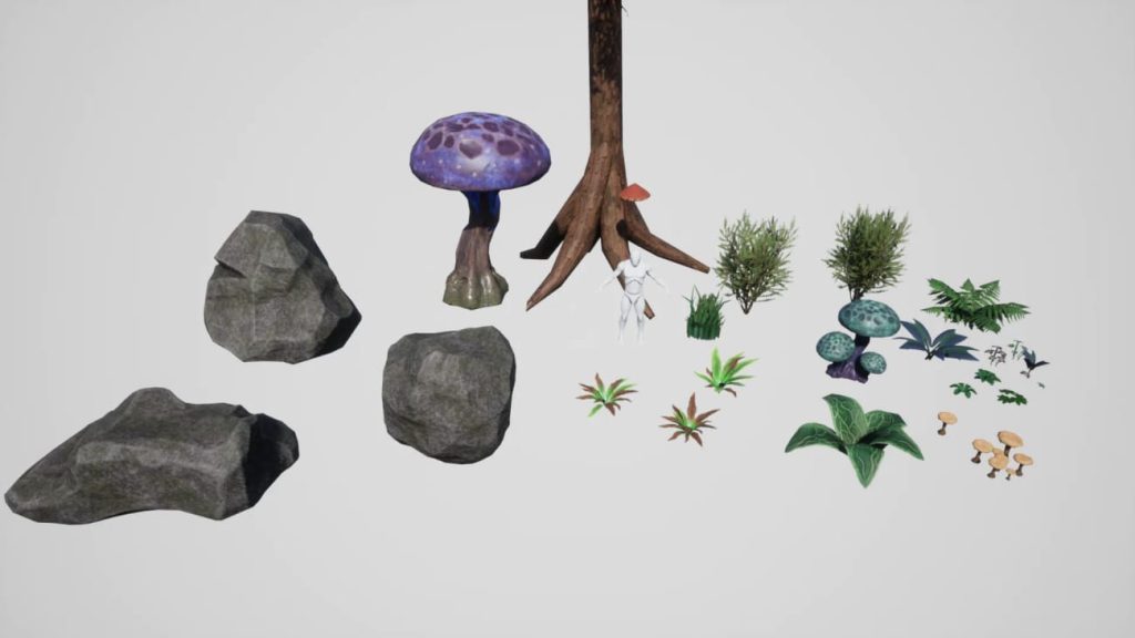 图片[1]1Li-Digital Art Education【UE资源】幻想森林环境-Fantasy Forest - Forest Environment1Li-Digital Art Education1Li