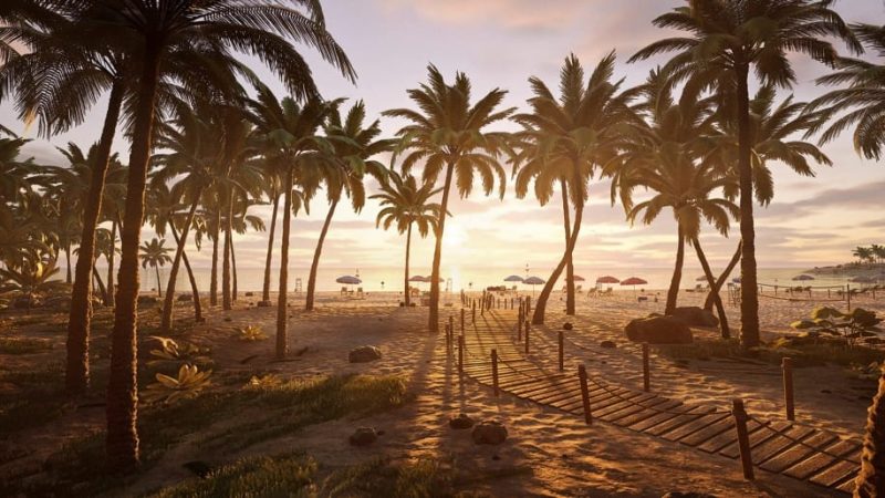 【UE资源】沙滩资源包-Beach Pack1Li-Digital Art Education1Li