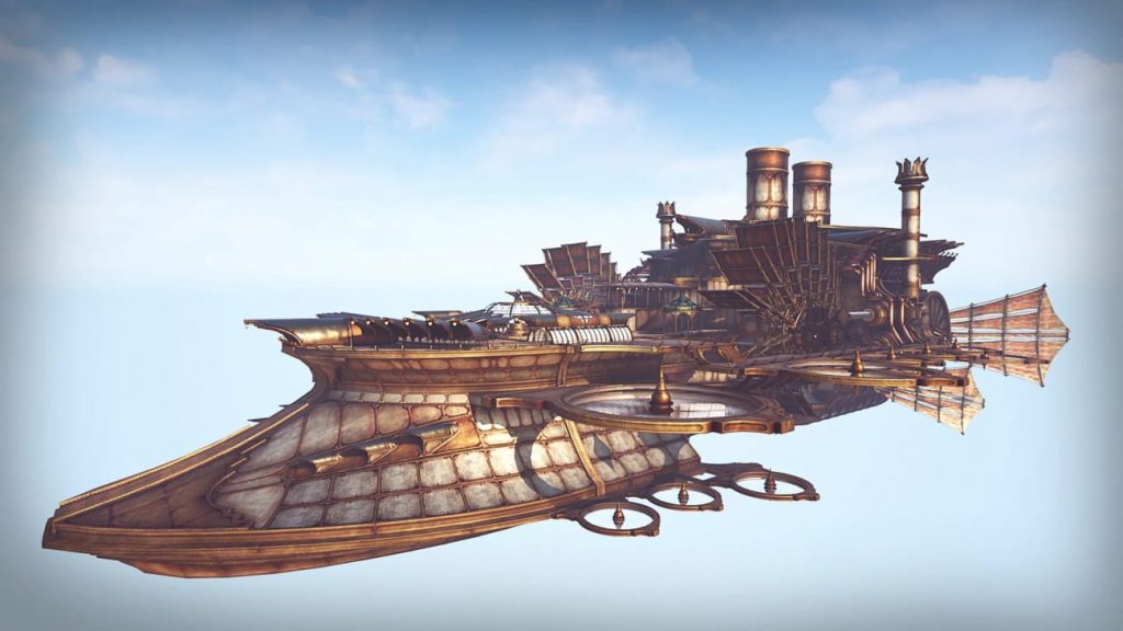 图片[1]1Li-Digital Art Education【UE资源】蒸汽朋克飞艇-Steampunk Airship1Li-Digital Art Education1Li
