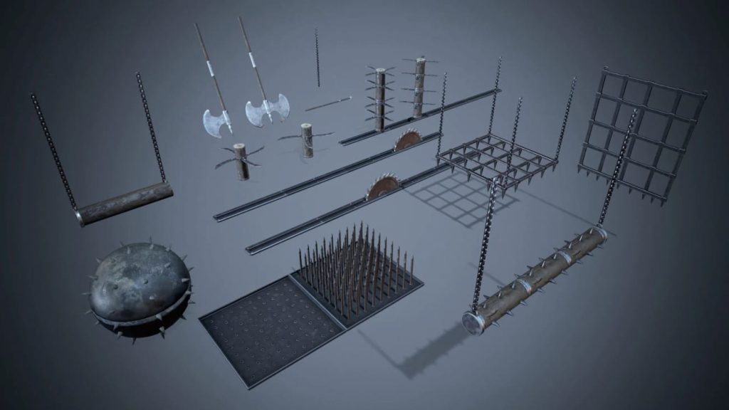 图片[9]1Li-Digital Art Education【UE资源】陷阱资源包（包含动画）-Animated Traps Pack1Li-Digital Art Education1Li