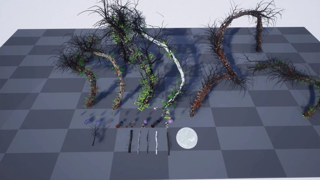 图片[4]1Li-Digital Art Education【UE资源】畸形森林环境-MalformedForest1Li-Digital Art Education1Li