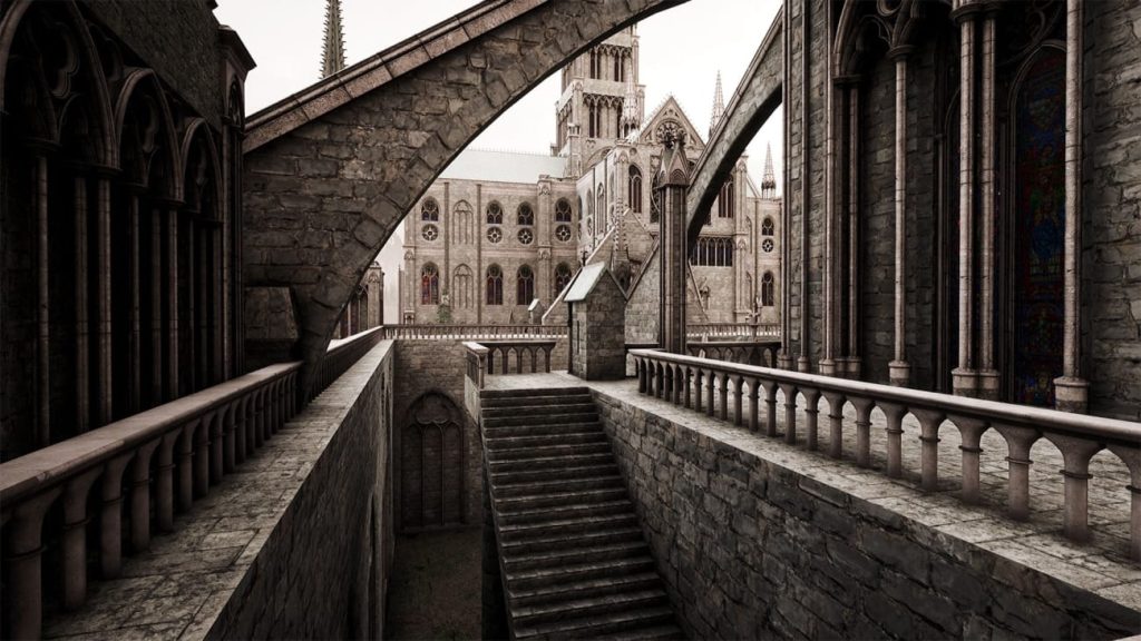 图片[4]1Li-Digital Art Education【UE资源】中世纪哥特式大教堂场景-Medieval Gothic Cathedral Dungeon - Modular1Li-Digital Art Education1Li