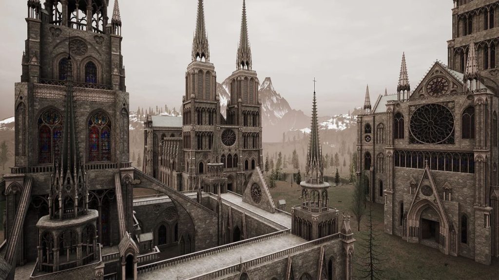 图片[8]1Li-Digital Art Education【UE资源】中世纪哥特式大教堂场景-Medieval Gothic Cathedral Dungeon - Modular1Li-Digital Art Education1Li