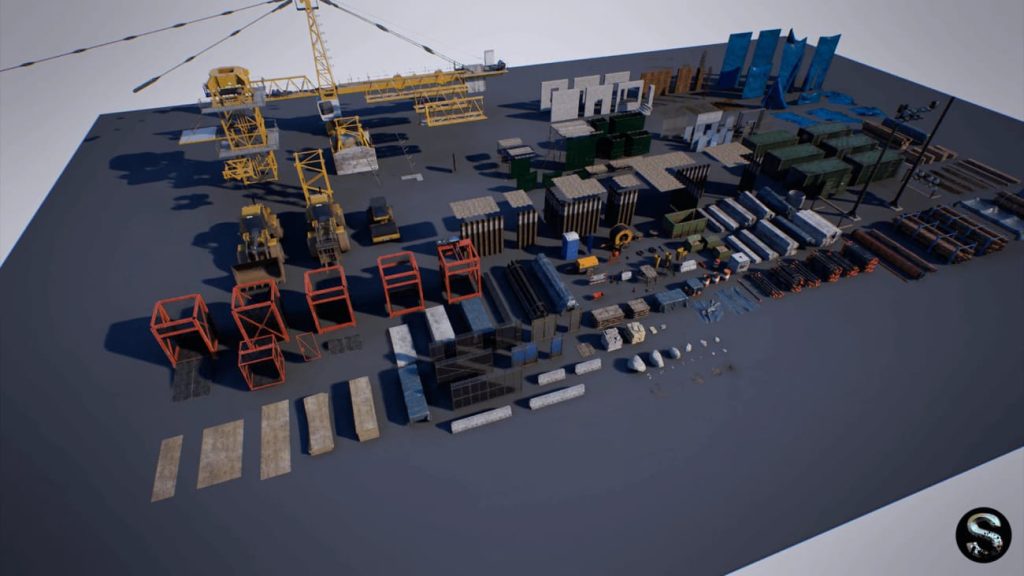 图片[6]1Li-Digital Art Education【UE资源】建筑工地场景-Construction Site1Li-Digital Art Education1Li