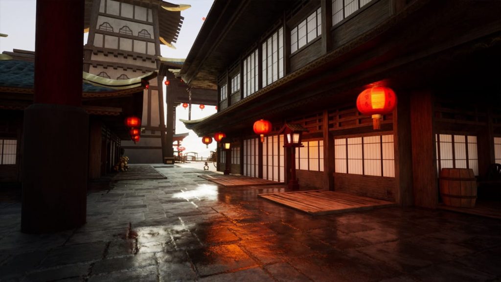 图片[2]1Li-Digital Art Education【UE资源】亚洲中世纪模块化城市-Modular Asian Medieval City1Li-Digital Art Education1Li
