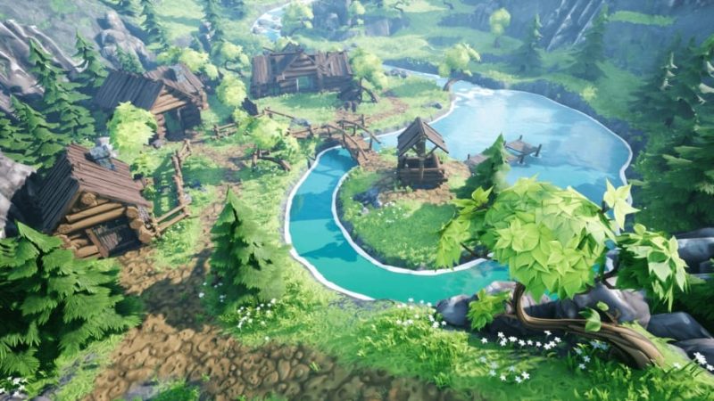【UE资源】风格化村庄-Stylized Village1Li-Digital Art Education1Li