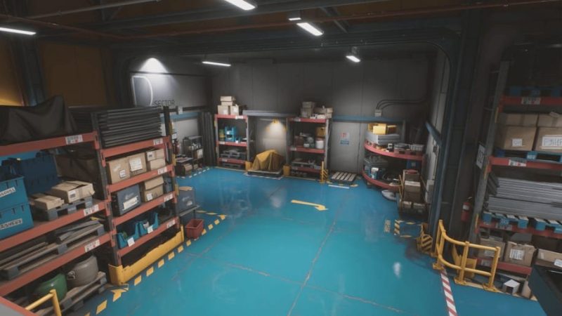 【UE资源】工厂储物仓库场景-Storage House Set1Li-Digital Art Education1Li