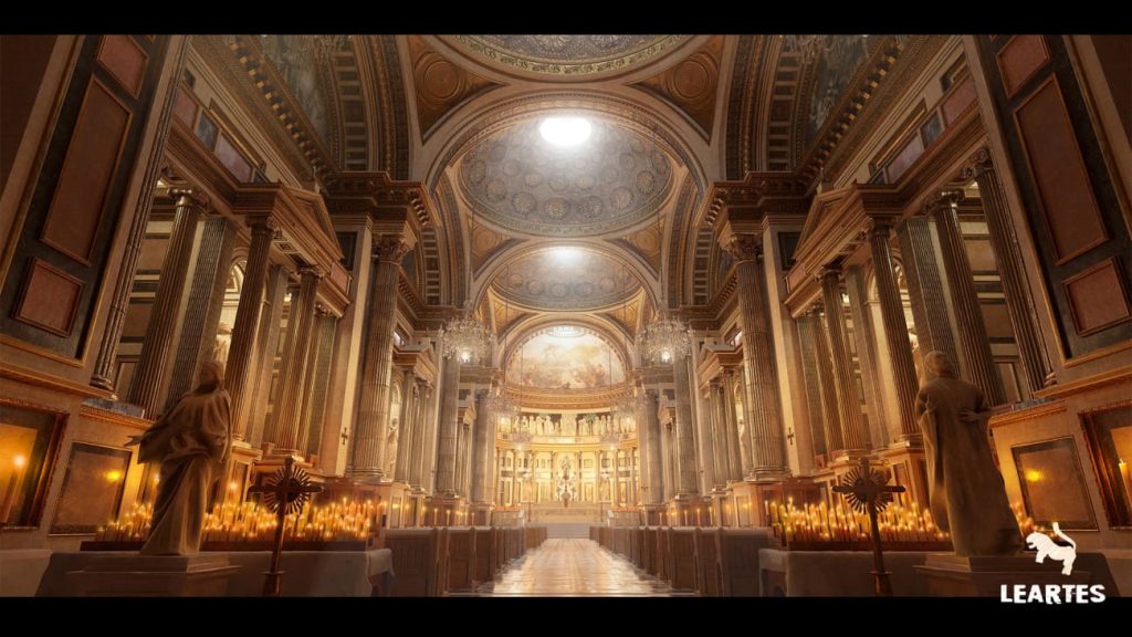 图片[1]1Li-Digital Art Education【UE资源】教堂内部环境-Church/ Cathedral Interior Environment1Li-Digital Art Education1Li